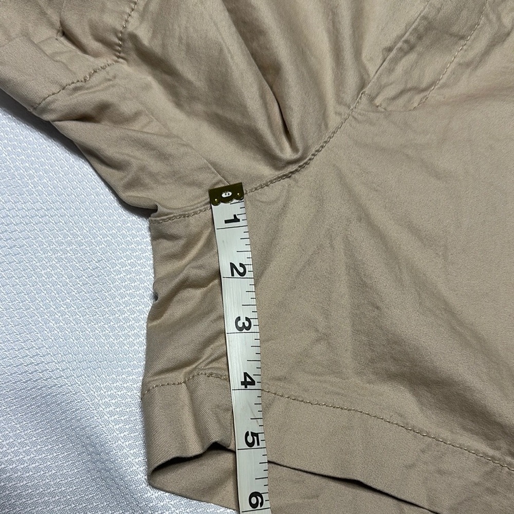 Old Navy Tan Bermuda Shorts with Flat Front Design - Picture 7 of 8